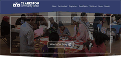Desktop Screenshot of clarkstoncommunitycenter.org